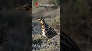Вересковая курица - вымерший вид #птица