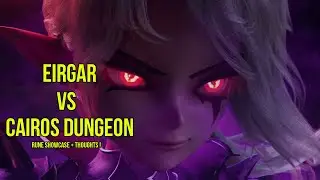 [Summoners War] - Eirgar/Vampire Lord VS Caiross + Noob Rune Showcase