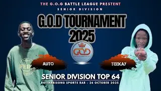 Auto VS Teekay (TOP 64) | The G.O.D Tournament 2025