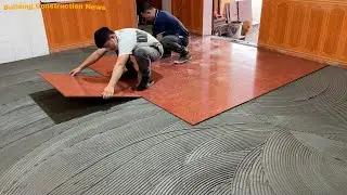 How To Renovate And Install A Beautiful Kitchen Floor Using 80 x 80cm Granito Ceramic Tiles