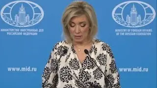 🔴 Live Replay Russian MFA spokesperson Zakharova holds weekly briefing | In English