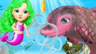 Sweet Baby Girl Mermaid Life - Play Ocean World Explorer, Under Water Makeover Fun Games For Kids