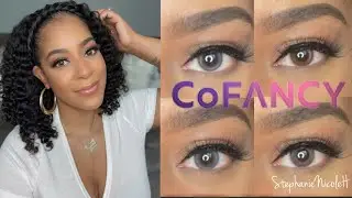 Affordable Colored Contact Lens Haul ft CoFANCY | Prescription Colored Contacts On Dark Eyes