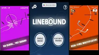 LINEBOUND Review | Life on the Line - Single / Multiplayer iOS Gameplay (iPhone, iPad)