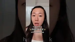 How to look prettier WITHOUT makeup✨ #nomakeup #makeuphacks