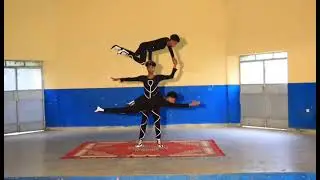 Trio balance act #circus #artist SHN Brather