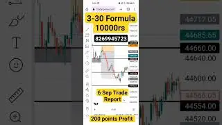 3-30 Formula 6 Sep Trade report l Expiry dhamaka l TTT formula