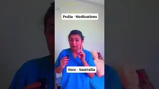 Tricks - Pedia - Medications 💊 -OSCE -Australia #oscepreparation - +919717686983