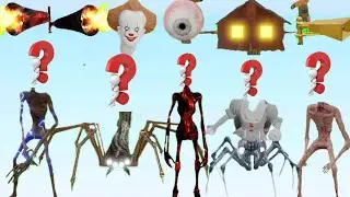 House head mecha strong ‼️Siren Head Lava Pennywise Spider vs Titan|siren head donuts end Eye Ball 