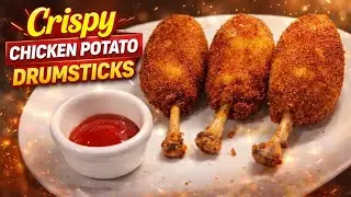 Chicken Potato Drumsticks recipe by Mixsy Food 