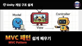 Unity MVC pattern (Model - View - Controller)