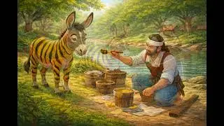 &ldquo;The Washerman's Donkey  Panchatantra Moral Story for Kids  Disney Style Animation
