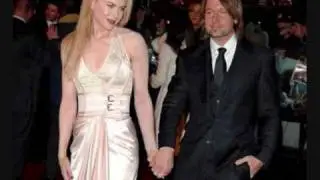 Nicole Kidman (L) Keith Urban. 