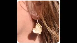 Imprint On My Heart Fingerprint Jewelry on Model