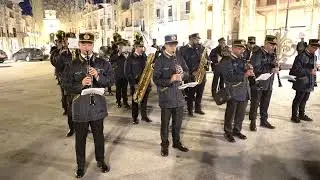 Banda di Triggiano - Marcia Dolce impeto - Apertura festa di San Trifone 2024 Adelfia (Bari)