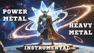 Astral Paladin Oath: Epic Instrumental Heavy/Power Metal Album | 1+ Hour of Cosmic Might & Glory ⚔️🎸