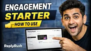Set Up Instagram Auto DM in 30 Seconds ⚡ | ReplyRush Engagement Starter Tutorial
