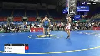 195 Lbs Cons 4 Samuel Mitchell Wisconsin Vs Vincent Baker Georgia