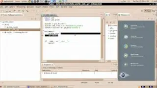 Ubuntu 9.10 Python Development - Hello World - Part 2