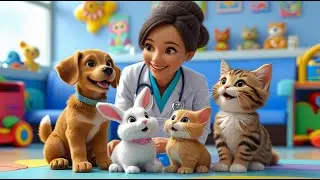 🩺🎶 I Have Become a Doctor Song for Kids | Fun 3D Nursery Rhyme ✨