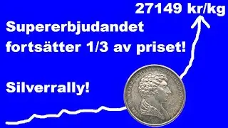 Silverrallyt fortsätter mot nya rekordhöjder - Specialerbjudandet 1/3 av priset gäller fortfarnade!