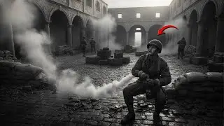 Как &laquo;бесполезная&raquo; дымовая граната одного десантника очистила двор крепости за 30 секунд.