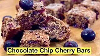 CHOCOLATE CHIP CHERRY BARS | How to make Easy Chocolate Chip Cherry Bars | Pinoy Simple Cooking