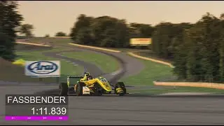 iRacing Formula 3 World Record at Road Atlanta 1:11:839 | Marcel Fassbender | 2019S2