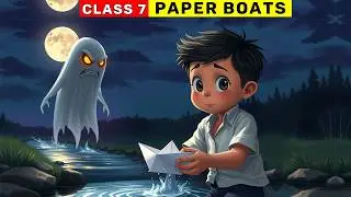 Paper Boats | Class 7 Poorvi Unit 3 |  Paper Boats Summary
