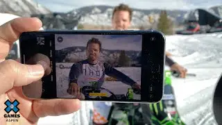 Jackson Strong&rsquo;s Snow Bike Best Trick Perspective | X Games Aspen 2020