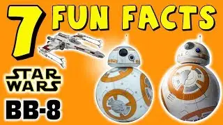 7 ЗАБАВНЫХ ФАКТОВ О BB-8! ФАКТЫ ДЛЯ ДЕТЕЙ! Звёздные войны! Дроид! Эдгар По! Учим цвета! Забавно! Носочная кукла!
