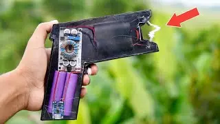 Make this device safety purpose stun gun //self defence electric shock gun