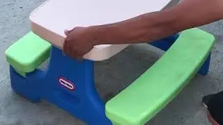 How to fold Little Times Easy Fold Jr Play Table
