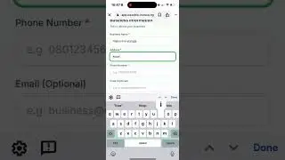 How to open an account on Wazobia-invoice and register your business.