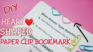 DIY/ PAPER CLIP BOOKMARK / FRIENDSHIP DAY GIFT/DRAWSOME AWESOME