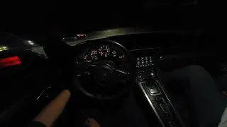 2018 Porsche 911 Carrera 4 (991.2) - POV Night Driving [4K] *Everyday Sports Car*