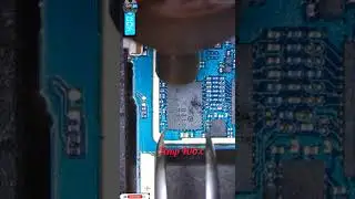 😱mobile repairing tips and tricks. Samsung J2 Network ic remove.#short