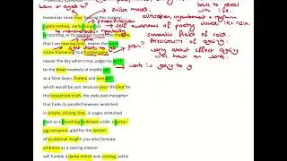 Nearing Forty - Derek Walcott -  CIE English Literature GCSE