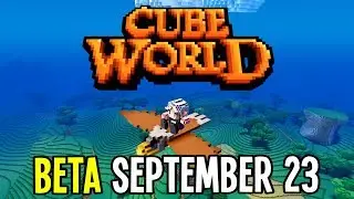Cube World &mdash; БЕТА стартует 23 сентября! Ключ Steam теперь доступен для владельцев альфа-версии!