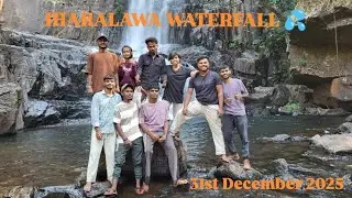 JHARALAWA WATERFALL 💦 | Jirka Watarfall vlog 👀🤔 | 
