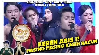 Acha, Valen, Mila, Arbil dan Suchy bimbang dengan cinta hitam yang cetar membahana