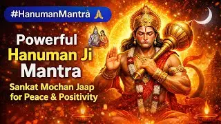 Hanuman Mantra for Protection | Morning & Night Meditation 🕉️ #HanumanJi#Bajrangbali#Bhakti#viral☀️