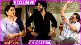 Udne Ki Aasha Serial On Location: Renuka Ke Mannat Ke Dhaage Ko Sachin Ne Galti Se Baandha Paresh Ko