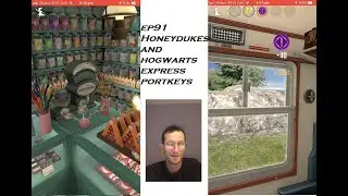 Wizards Unite Hogwarts express and Honeydukes in AR+