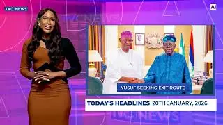 TVC News AI English Headline News | 20th January, 2026