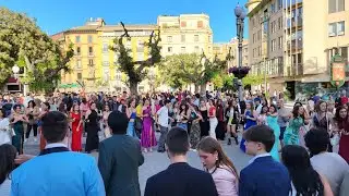 Festividad de graduación de institutos de Huesca