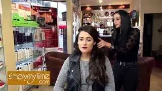 Moroccan Oil tutorial from simplymytime.com