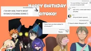 CHAOS TWINS??|| Kiyoko birthday special || Haikyuu x HSR vas || Haikyuu text