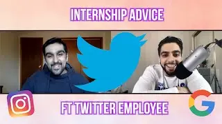 HOW TO LAND YOUR DREAM INTERNSHIP! *Conversation w/ a Twitter Employee | Flip The Switch Ep3