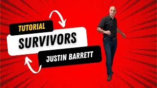 Survivors line dance  teach by Justin Barrett